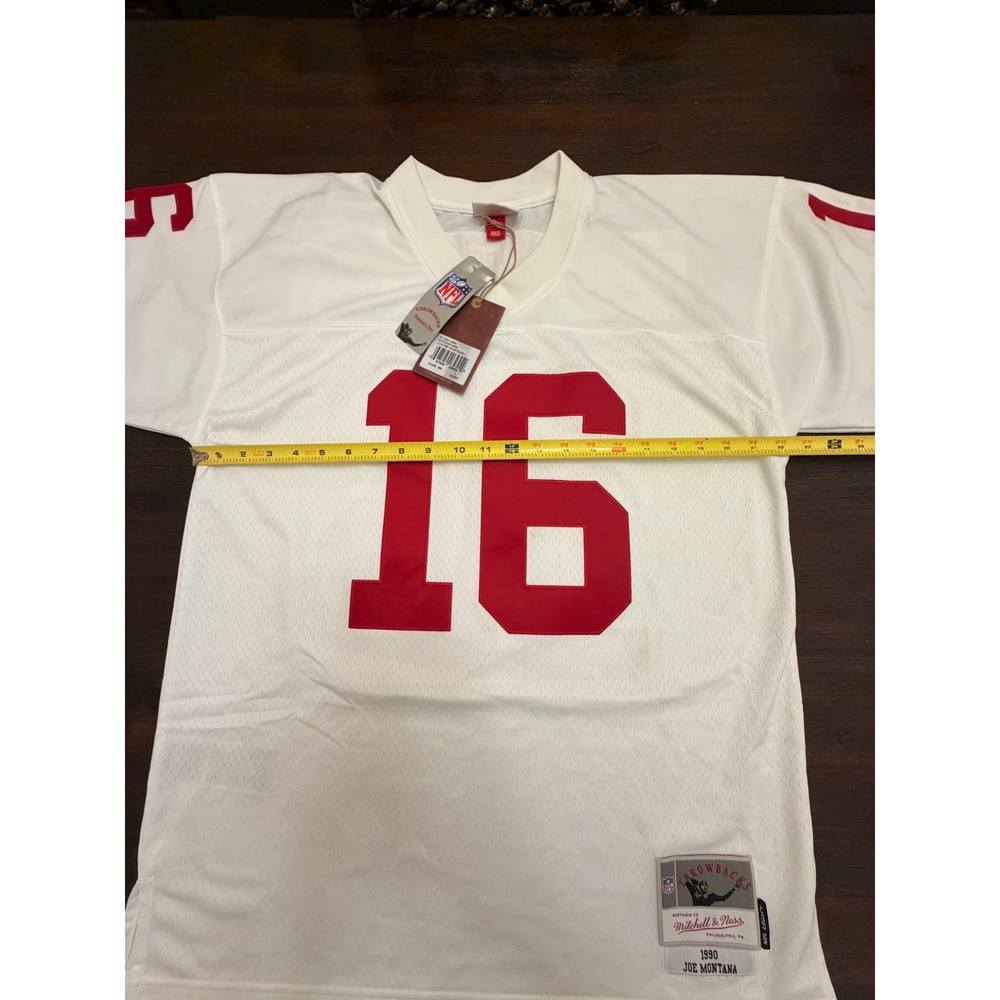 Mitchell & Ness Joe Montana San Francisco 49ers 1990 Legacy Jersey  Mens Large - Picture 3 of 11